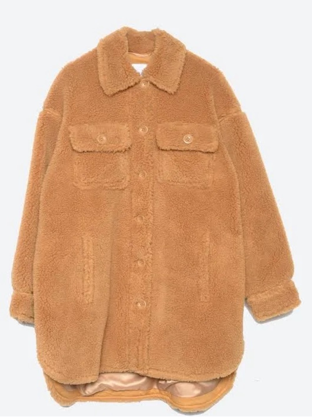 Stand Studio Sabi Teddy Bear Jacket | Size EU 34